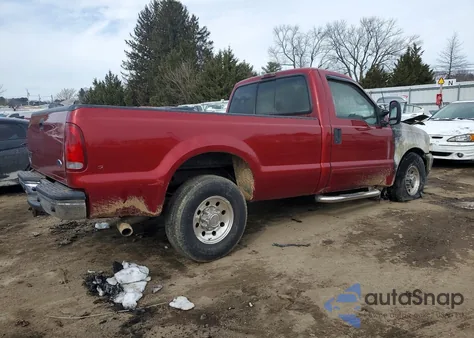 2001 Ford F350 Srw Super Duty из США, поврежденный, VIN 1FTSF30L81EC82346